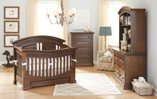 Beaumont Crib in Coco Finish