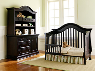 Davenport Toddler Bed Collection in Espresso Finish